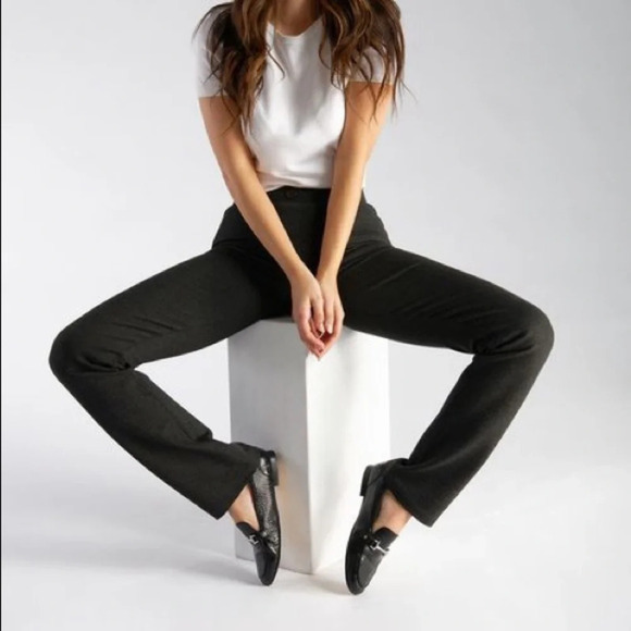 Betabrand Dress Pant Yoga Pant Straight-Leg class - Picture 13 of 16